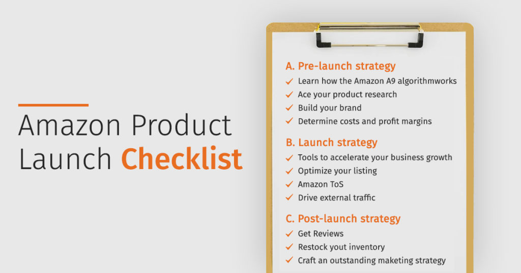 Amazon-product-launch-checklist